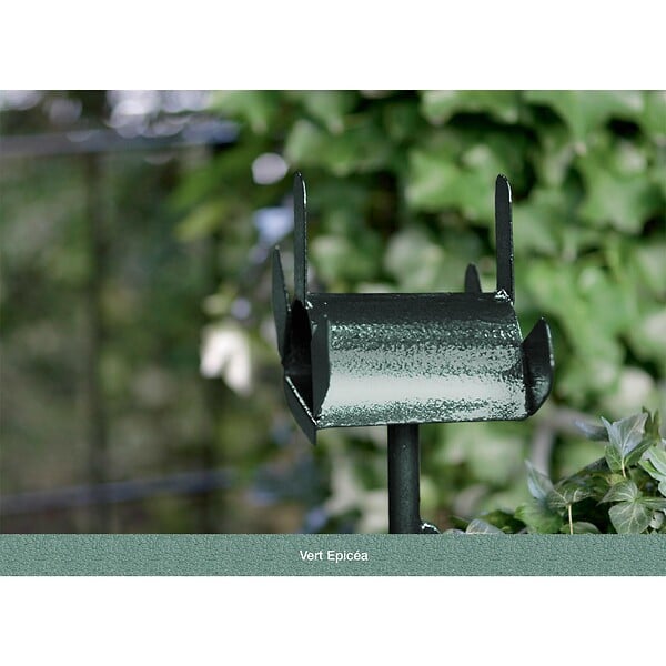 HAMMERITE - Peinture antirouille directe - Vert Jade - Martelé 0,75L - large