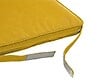 HESPERIDE - Galette de chaise de jardin Moutarde - 40 x 40 cm - Hespéride - vignette