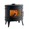 INVICTA - Poêle à bois fonte Mandorin - Anthracite - 8kW - vignette