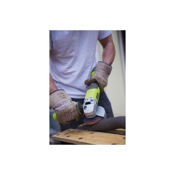 RYOBI - Pack RYOBI Meuleuse d'angle R18AG-0 - 18 V One+ - 1 batterie 2.0Ah - 1 chargeur rapide RC18120-120 - large