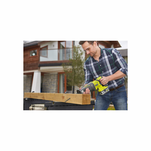 RYOBI - Pack RYOBI Scie sabre R18RS-0 - 18V One+ - 1 Batterie 2.0Ah - 1 Chargeur rapide - large