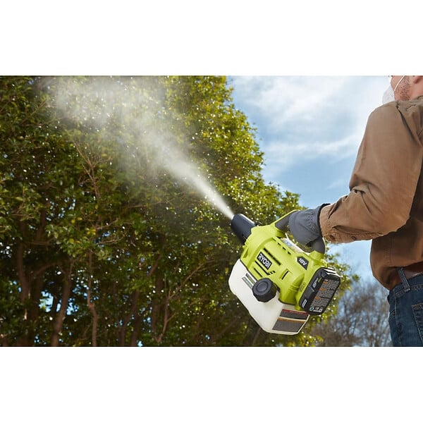 RYOBI - Pack RYOBI Brumisateur RYOBI 18V One Plus 2L - RY18FGA-0 - 1 batterie 2.0Ah - 1 chargeur rapide RC18120-120 - large