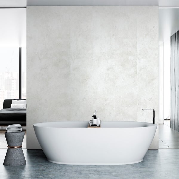 DUMAWALL+ - Revêtement mural Dumawall XL Cloudy - Blanc - L.260xl.40cm - large