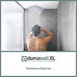 DUMAWALL+ - Revêtement mural Dumawall XL Cloudy - Blanc - L.260xl.40cm - vignette