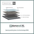 DUMAWALL+ - Revêtement mural Dumawall XL Cloudy - Blanc - L.260xl.40cm - vignette