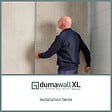 DUMAWALL+ - Revêtement mural Dumawall XL Cloudy - Blanc - L.260xl.40cm - vignette