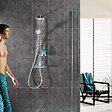 DUMAWALL+ - Revêtement mural PVC Dumawall+ - Gris Foncé - 37,5x65cm - vignette