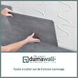 DUMAWALL+ - Dalles PVC Dumawall+ cloudy blanc 375x650mm - vignette