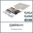 DUMAWALL+ - Dalles PVC gris clair - vignette