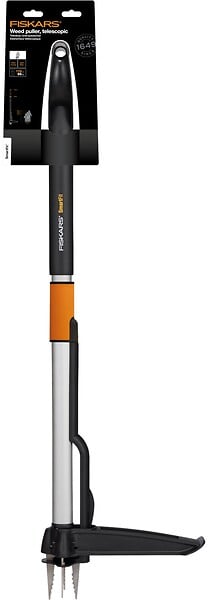 FISKARS - Désherbeur manuel - Télescopique - 4 dents - SMARTFIT - large