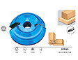 LEMAN - Porte-outils bouvetage d'angle à  45Â° diam. 140 Ep. 13/28 z2 938.9.140.30.1328 Leman - vignette