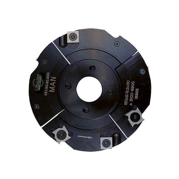 LEMAN - Porte-outils à  rainer extensible diam. 150 Ep. 5/9,5 z4+4 937.150.30.0510 Leman - large