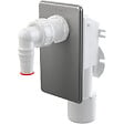 ALCA - Siphon encastrable pour lave linge en acier inoxydable (APS3) - vignette