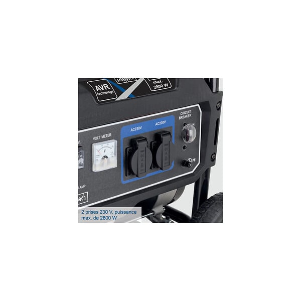 SCHEPPACH - Groupe électrogène SCHEPPACH SG3200x - 15L - 2800W - large