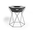 BARBECOOK - Brasero barbecue bois - Acier - Rila - Noir - 75 cm - vignette