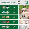 BOSCH - Perceuse-visseuse sans fil UniversalDrill - 18V - 60 Nm - vignette