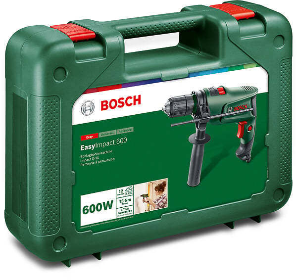 BOSCH - Perceuse à percussion filaire - EasyImpact - 600W - large