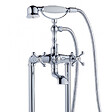 PLANETE BAIN - Robinetterie sur pied au sol retro Glasgow pour baignoire ilot - vignette