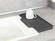 WENKO - Tapis égouttoir en caoutchouc Neli - Gris - L.40xl.20cm - vignette