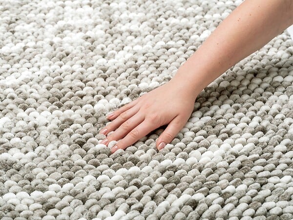 WENKO - Tapis de bain Urdu taupe, 55x65 cm - large