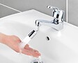 WENKO - Aérateur réglable - Laiton chromé - 2 jets d'eau - vignette