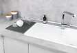 WENKO - Tapis égouttoir en silicone Maxi - Gris - L.40xl.30cm - vignette