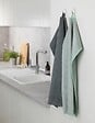 WENKO - Torchons microfibre Miko - Lot de 2 - L.60xl.40cm - vignette