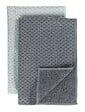 WENKO - Torchons microfibre Miko - Lot de 2 - L.60xl.40cm - vignette