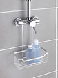 WENKO - Serviteur douche aluminium Milo Argent - Sans perçage - vignette