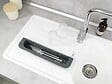 WENKO - Organiseur de lavage Fino extensible - Gris - vignette