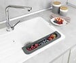 WENKO - Organiseur de lavage Fino extensible - Gris - vignette