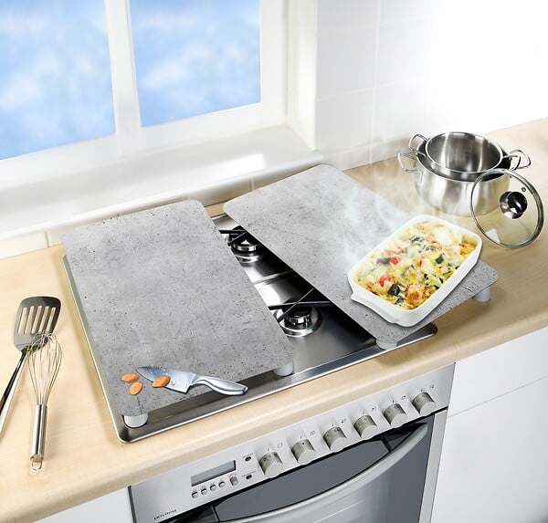 WENKO - Plaques de protection universelles Béton 2pcs - L.30xl.52cm - large