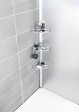 WENKO - Etagère de douche télescopique Purio - vignette