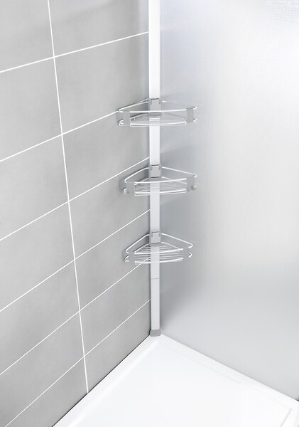 WENKO - Etagère de douche télescopique Purio - large