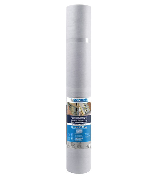 SOPREMA - Écran sous-toiture pare-pluie SOP'ECRAN+ HPV R2 - 75m² - large