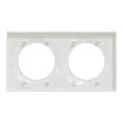 SCHNEIDER ELECTRIC - Plaque de finition - Odace Styl - Blanc - 2 postes - vignette