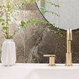 DUMAWALL+ - Dalle murale PVC Dumawall+ Sambro - Gris - 375x650mm - vignette