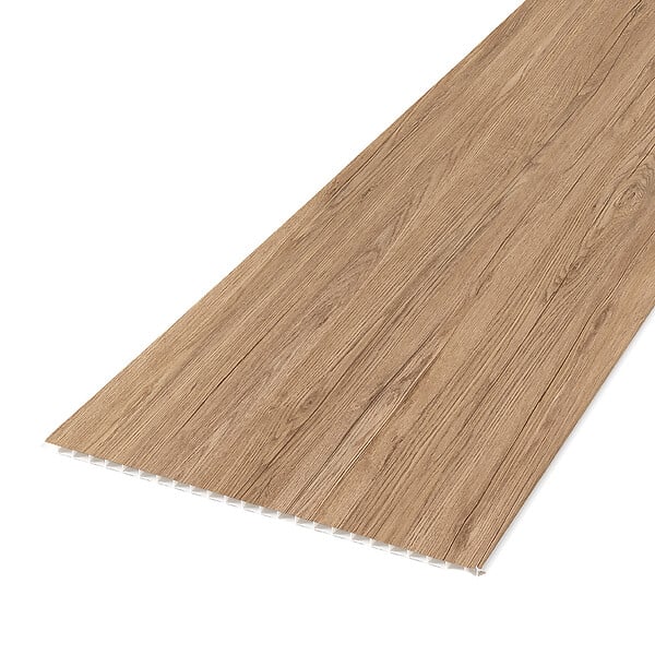 DUMACLIP - Panneaux muraux PVC Dumaclip Texas - Marron - L.120xl.25cm - large