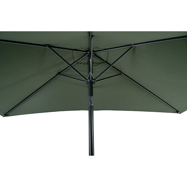 ESSENCIEL GREEN - Parasol 2x3m incl kaki ø38mm/alu - large