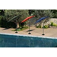 ESSENCIEL GREEN - Parasol 2x3m incl kaki ø38mm/alu - vignette