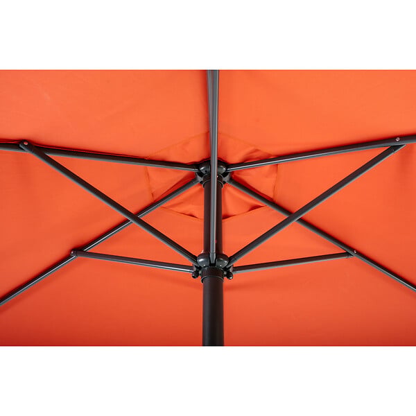 ESSENCIEL GREEN - Parasol 3m incl orange brulee ø38mm /alu - large