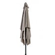 ESSENCIEL GREEN - Parasol 2x3m incl grege ø38mm/alu - vignette