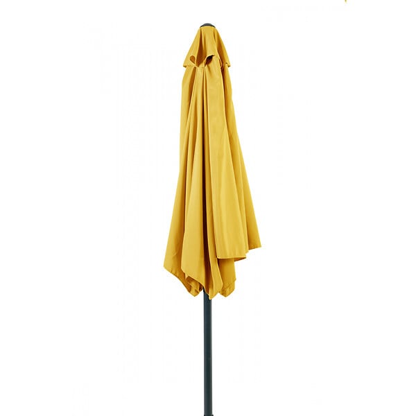 ESSENCIEL GREEN - Parasol 3m incl jaune solaire ø38mm /alu - large