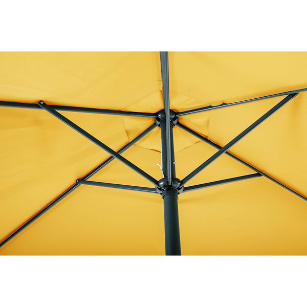 ESSENCIEL GREEN - Parasol 3m incl jaune solaire ø38mm /alu - large