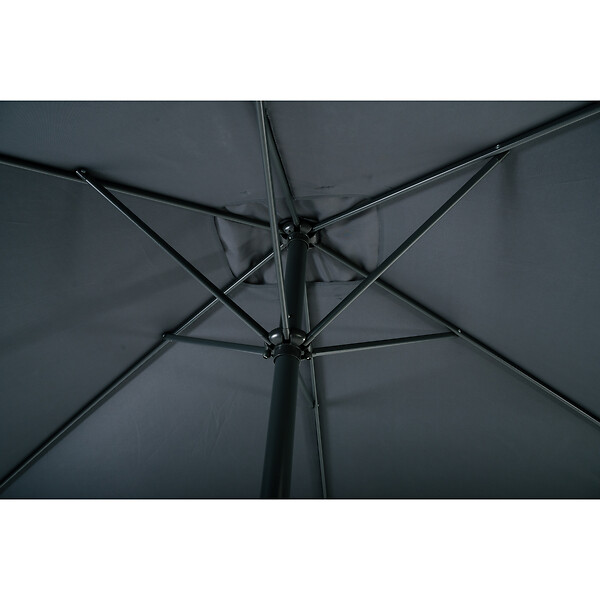 ESSENCIEL GREEN - Parasol 2x3m incl gris anth ø38mm/alu - large
