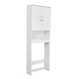 ALLIBERT - Meuble WC SOLITA 64,5 cm - Blanc Mat - vignette