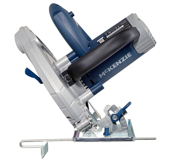 MC KENZIE - Scie circulaire - Bleu et gris - 1400W - large