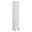ALLIBERT - Colonne de salle de bain  murale avec rangement 30 x 172 x 30 cm SOLITA - vignette
