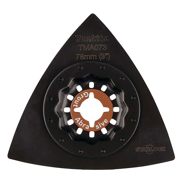 MAKITA - Plateau Ponçage à concrétion carbure TMA073/TMA083/TMA084/TMA085/TMA086 - large