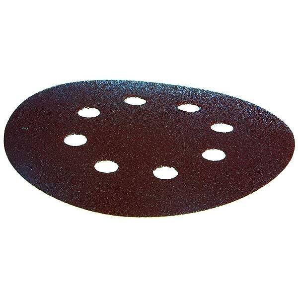 MAKITA - 10 disques abrasifs MAKITA Ø 125 mm Red Auto-agrippant avec 8 trous - large